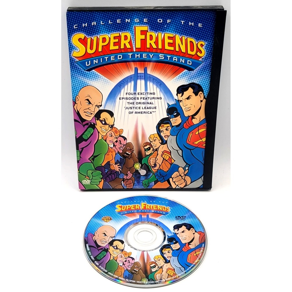 Challenge‎ of the Superfriends: United They Stand (DVD, 2003)